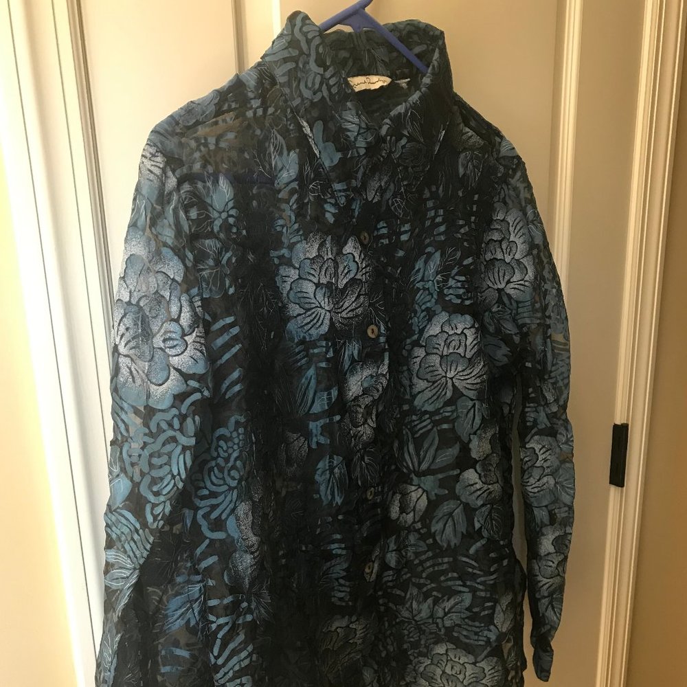 French Laundry Etched Blouse